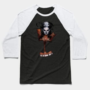 Santa Muerte Baseball T-Shirt